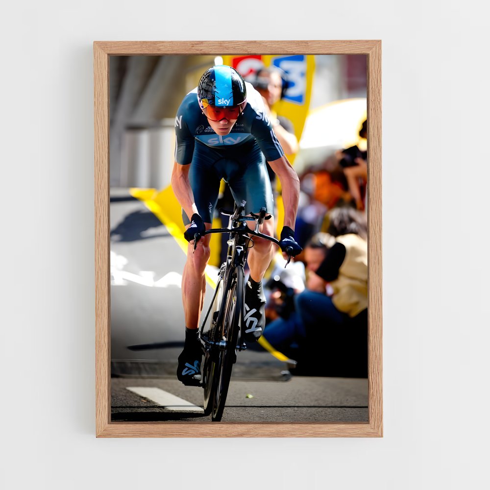 Poster L'Ascension de Froome – affiche Cyclisme (vue 4)